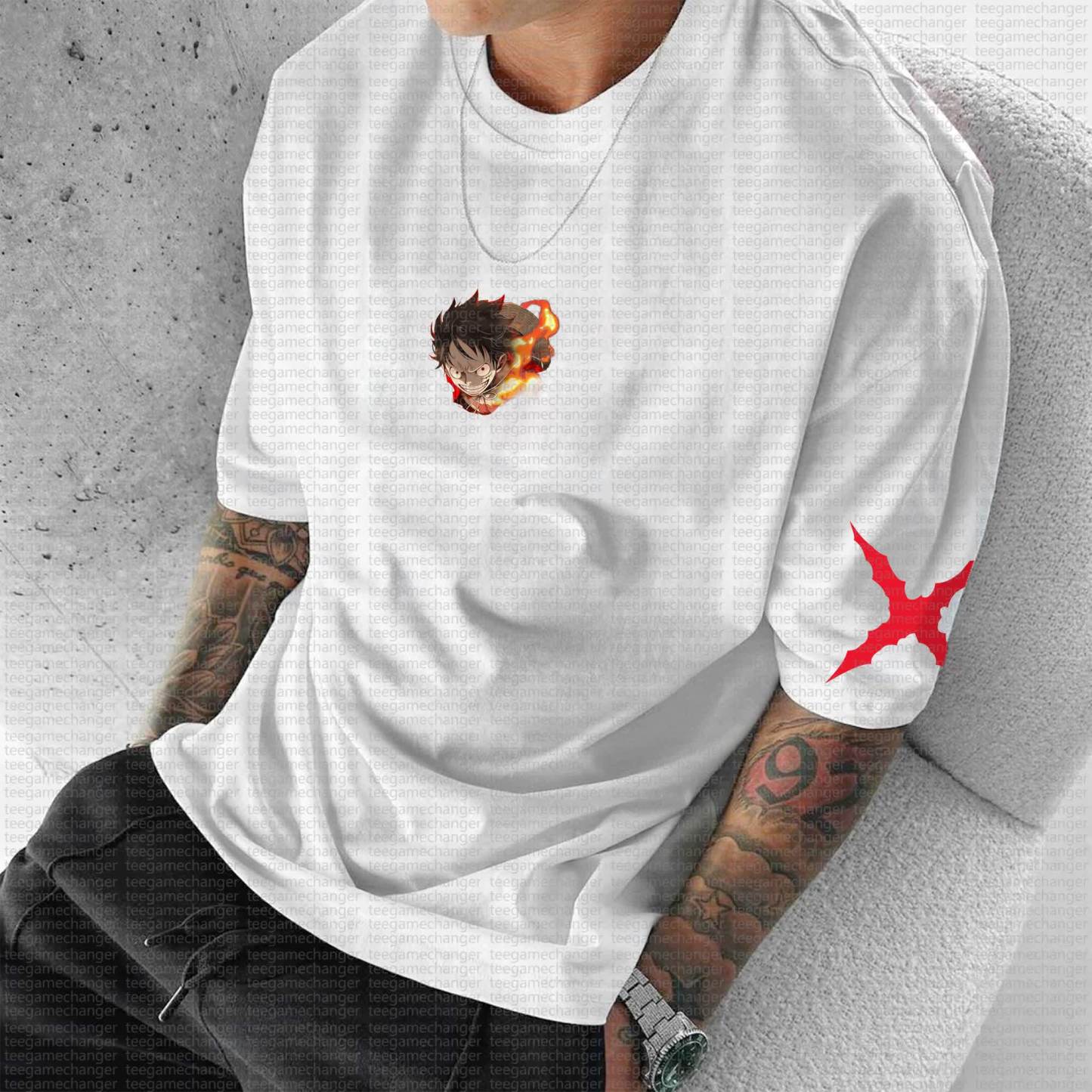 Unisex “One Piece” Anime Series Casual T-shirt