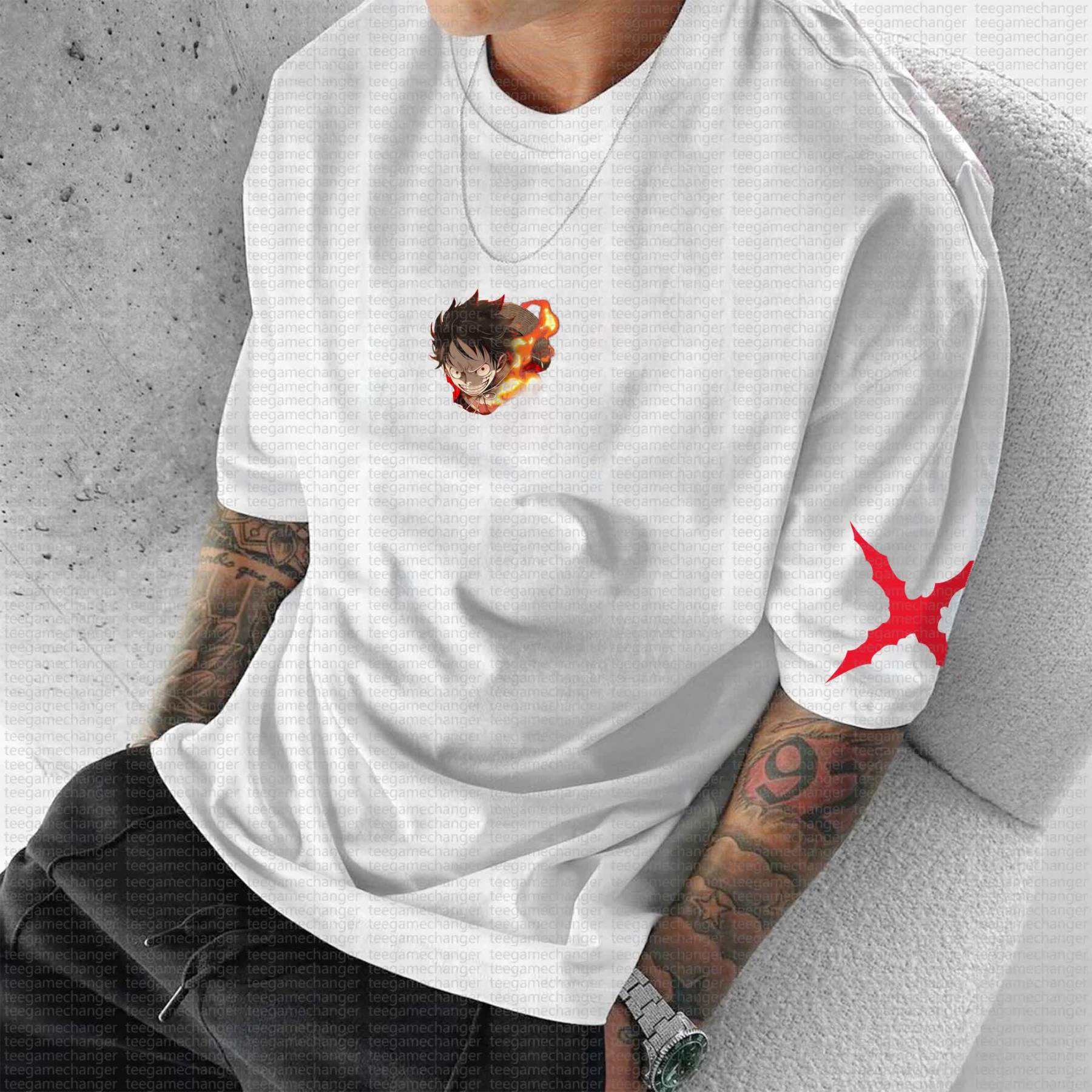 Unisex “One Piece” Anime Series Casual T-shirt