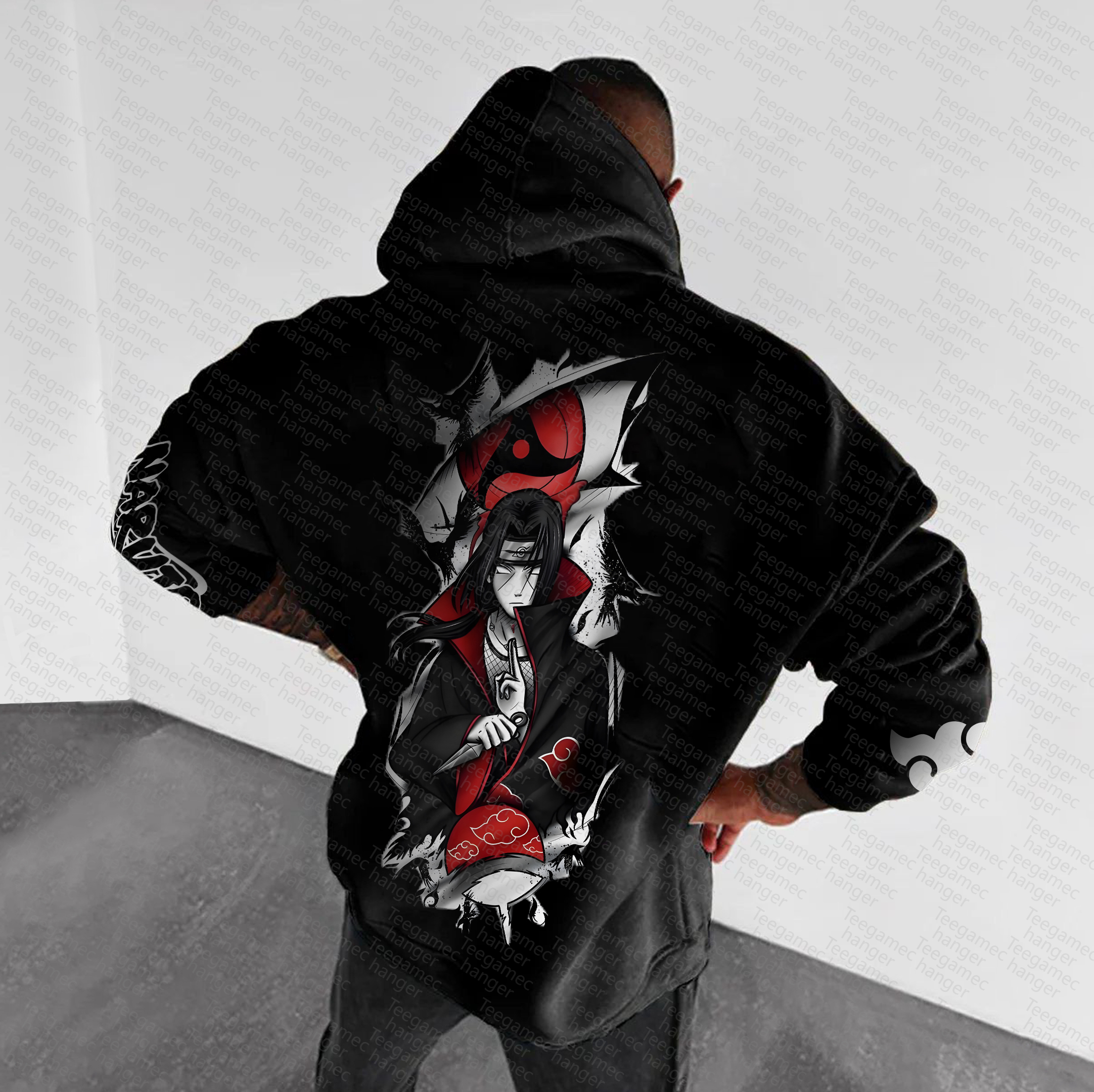 Unisex  Anime Graphic Streetwear Vintage Hoodie