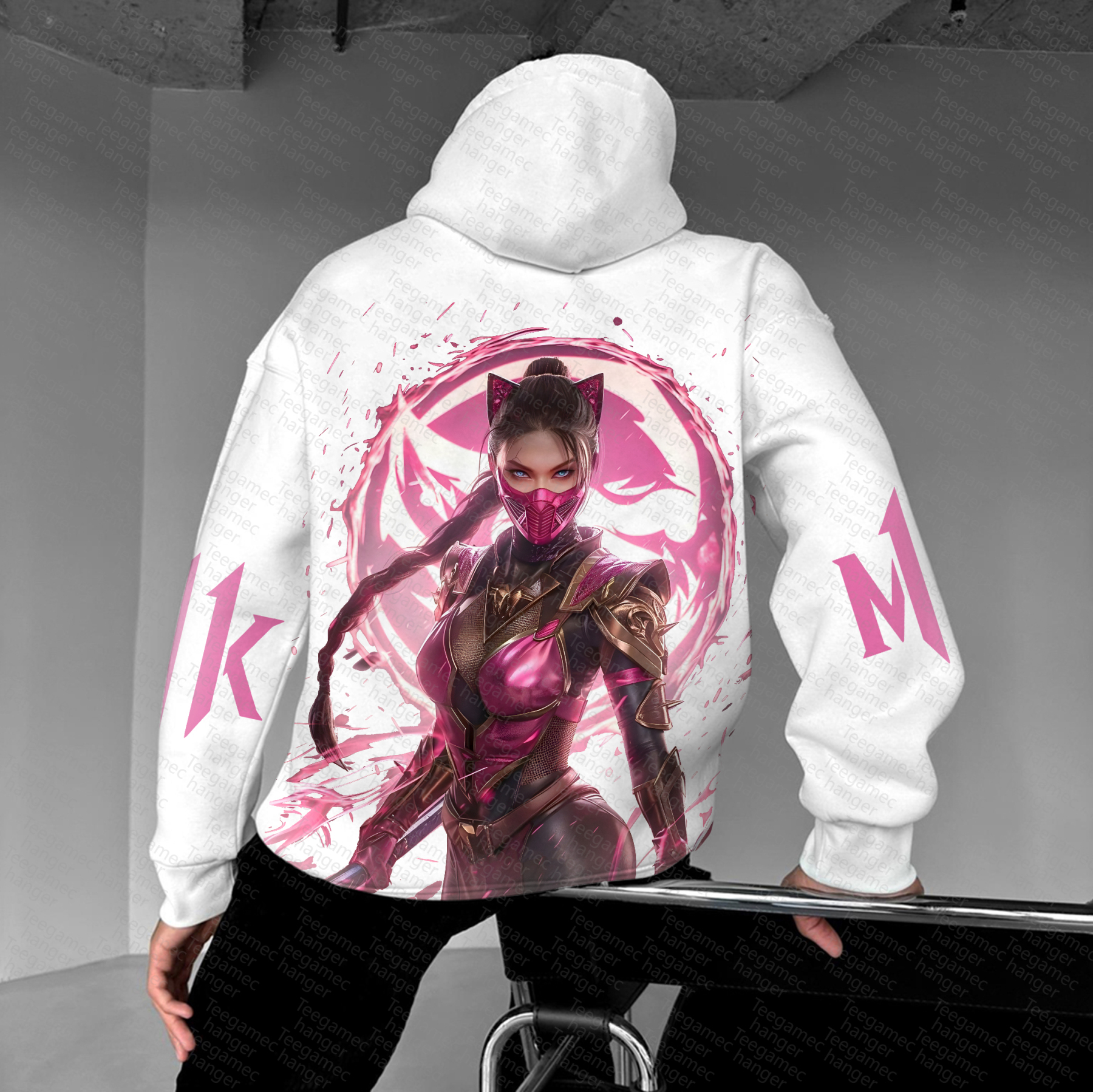 Unisex “Mortal Kombat” Anime Graphic Streetwear Vintage Hoodie