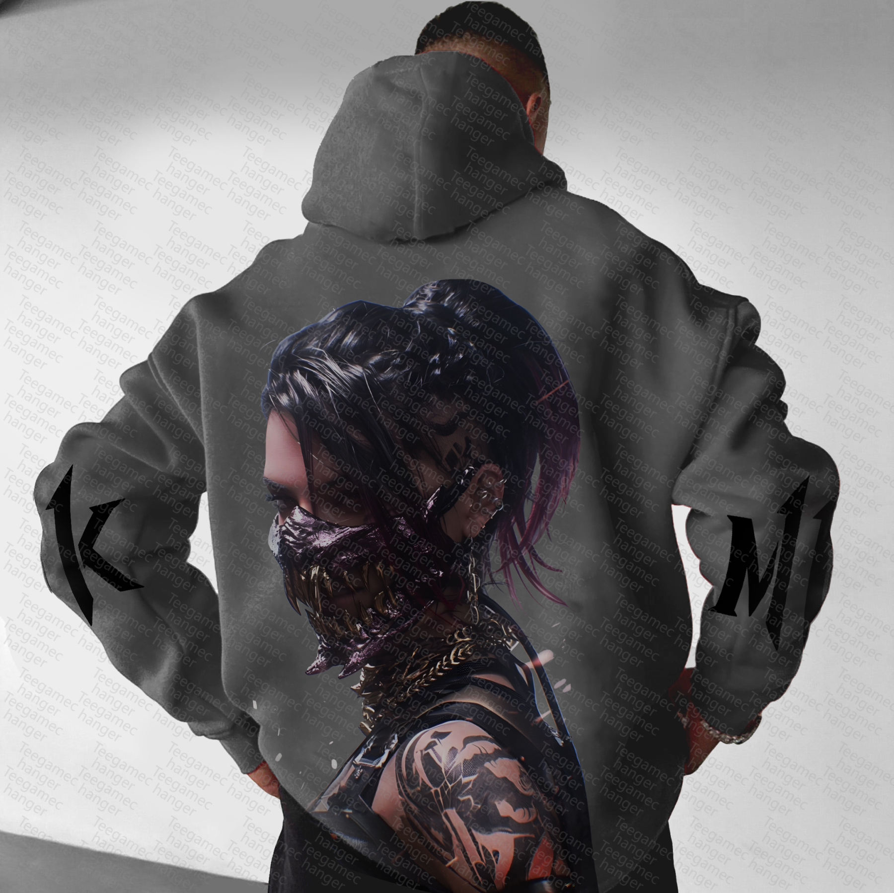 Unisex “Mortal Kombat” Anime Graphic Streetwear Vintage Hoodie