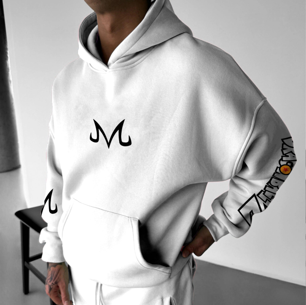Anime "Dragon Ball" Character "Super Saiyan" Pattern Print Hoodie