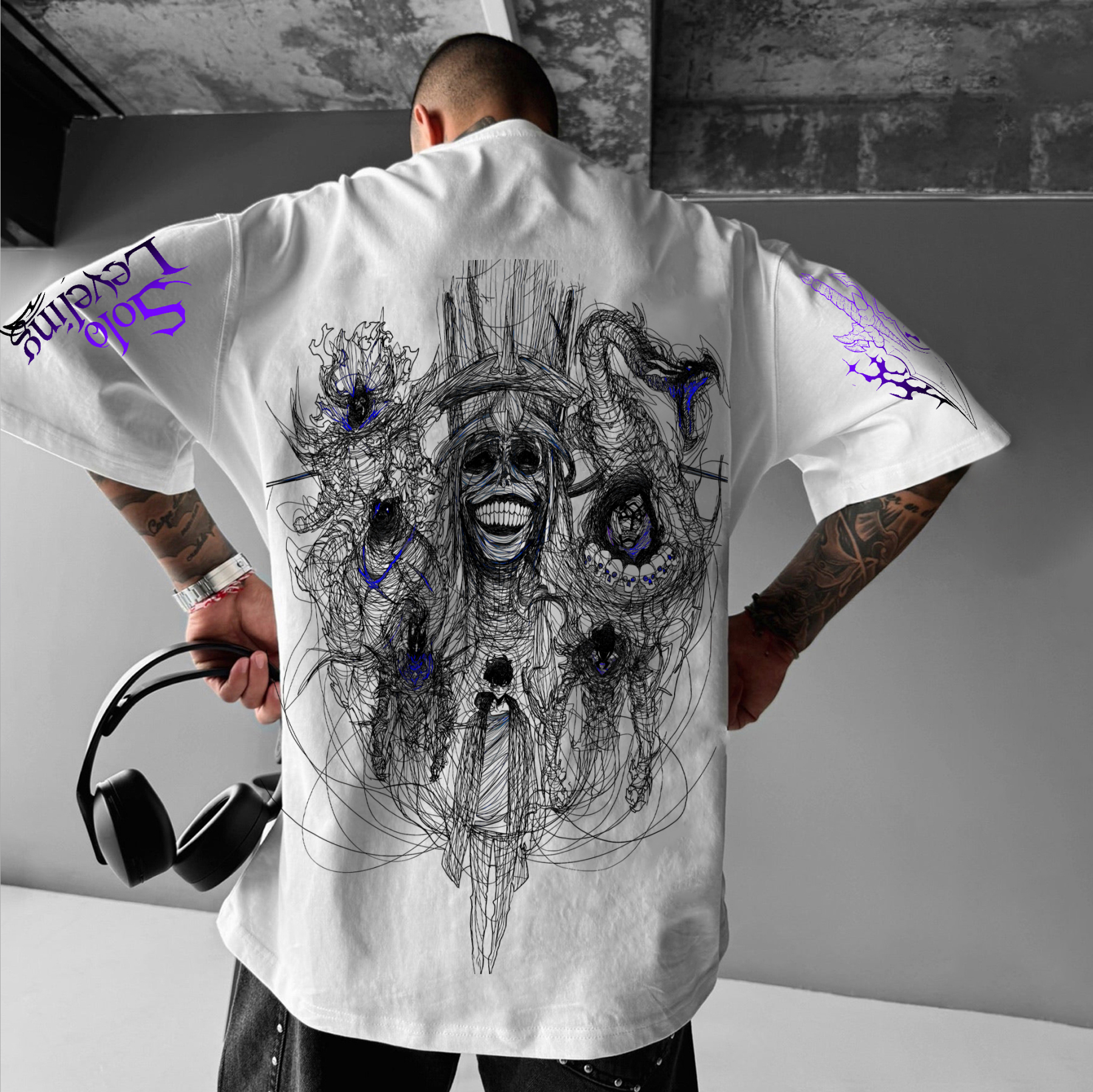 Unisex Anime Inspired Vintage T-Shirt