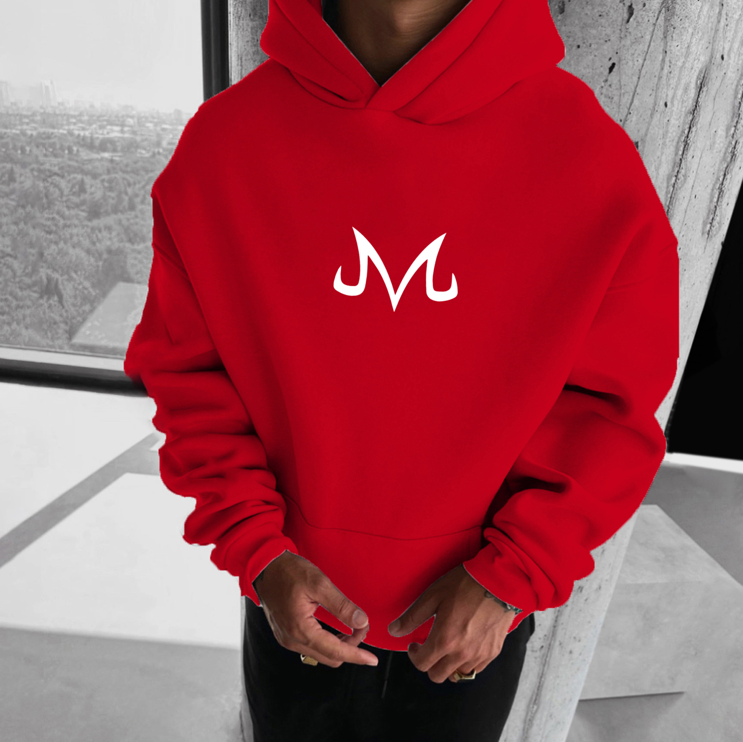 Unisex Anime Graphic Streetwear Vintage Hoodie