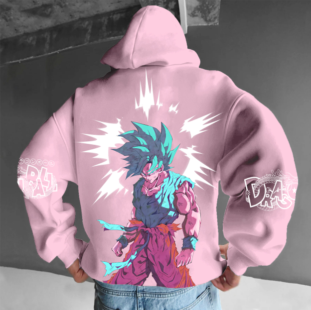Unisex Anime Graphic Streetwear Vintage Hoodie丨Dragon Ball