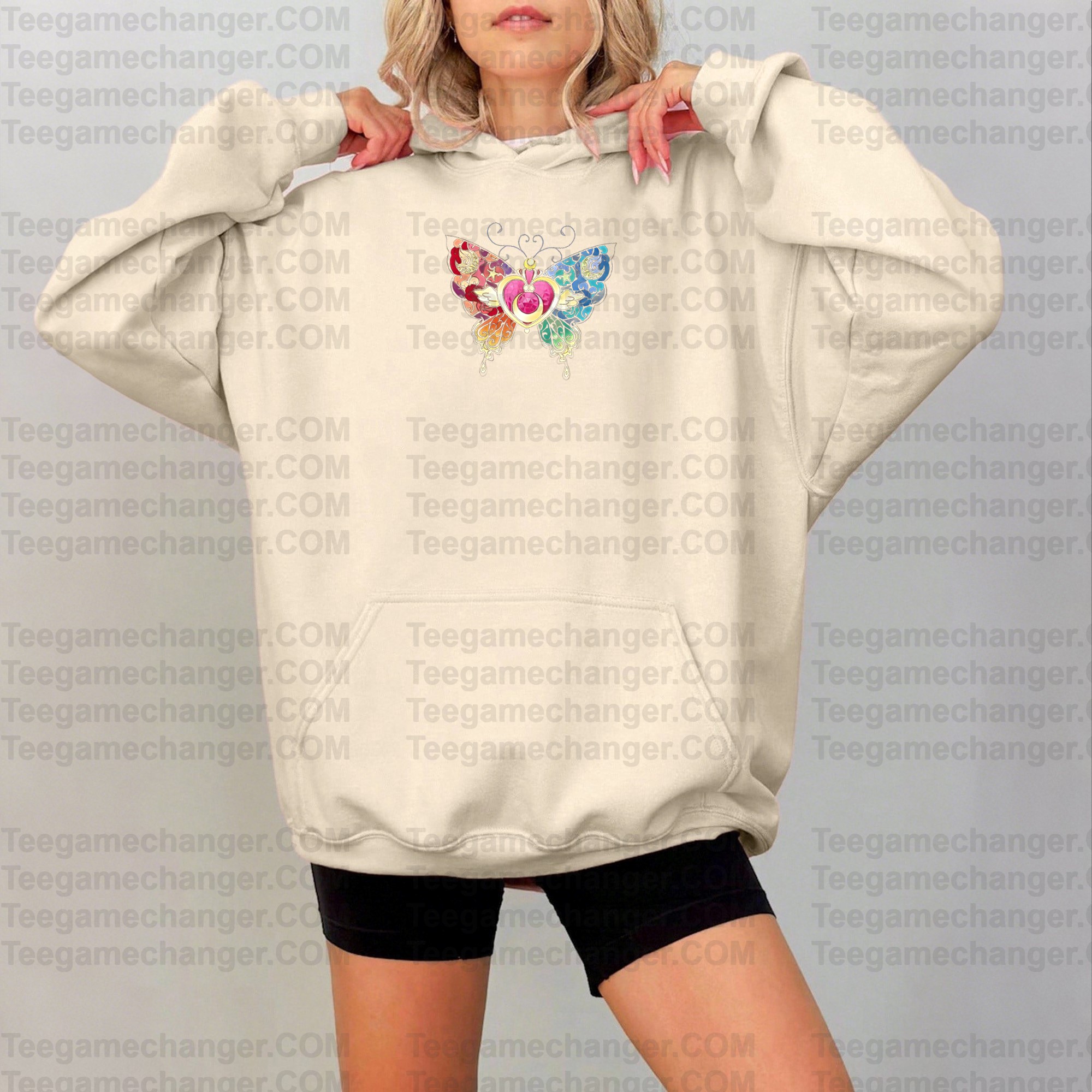 ‘’Sailor Moon " Anime Inspired Vintage Hoodie