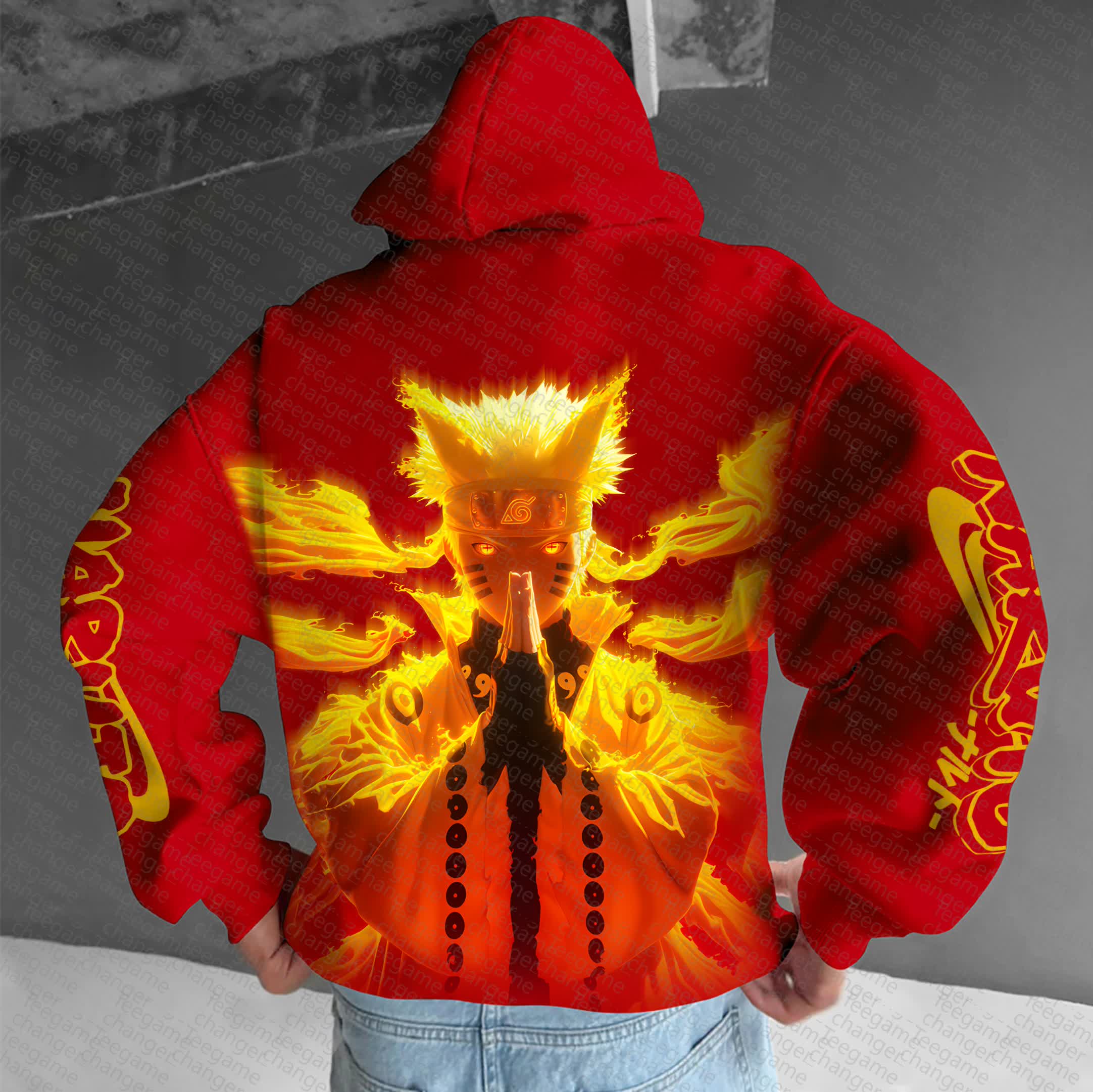 Unisex “NARUTO” Anime Graphic Streetwear Vintage Hoodie