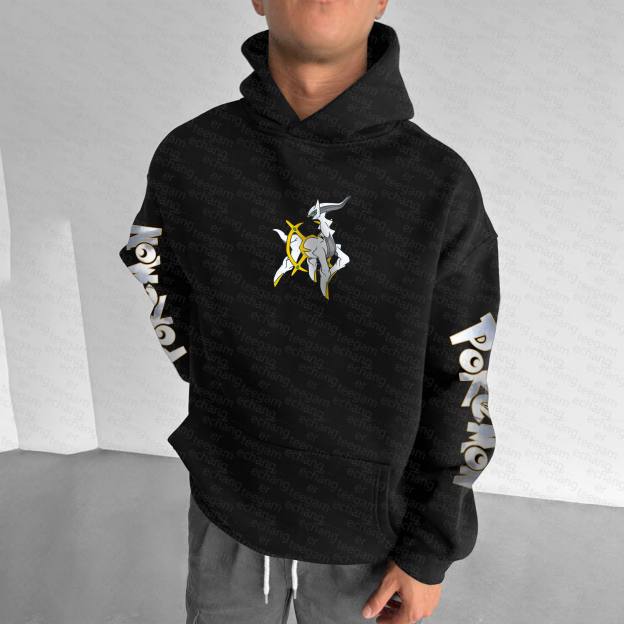 Unisex “Pokémon” Anime Graphic Streetwear Vintage Hoodie