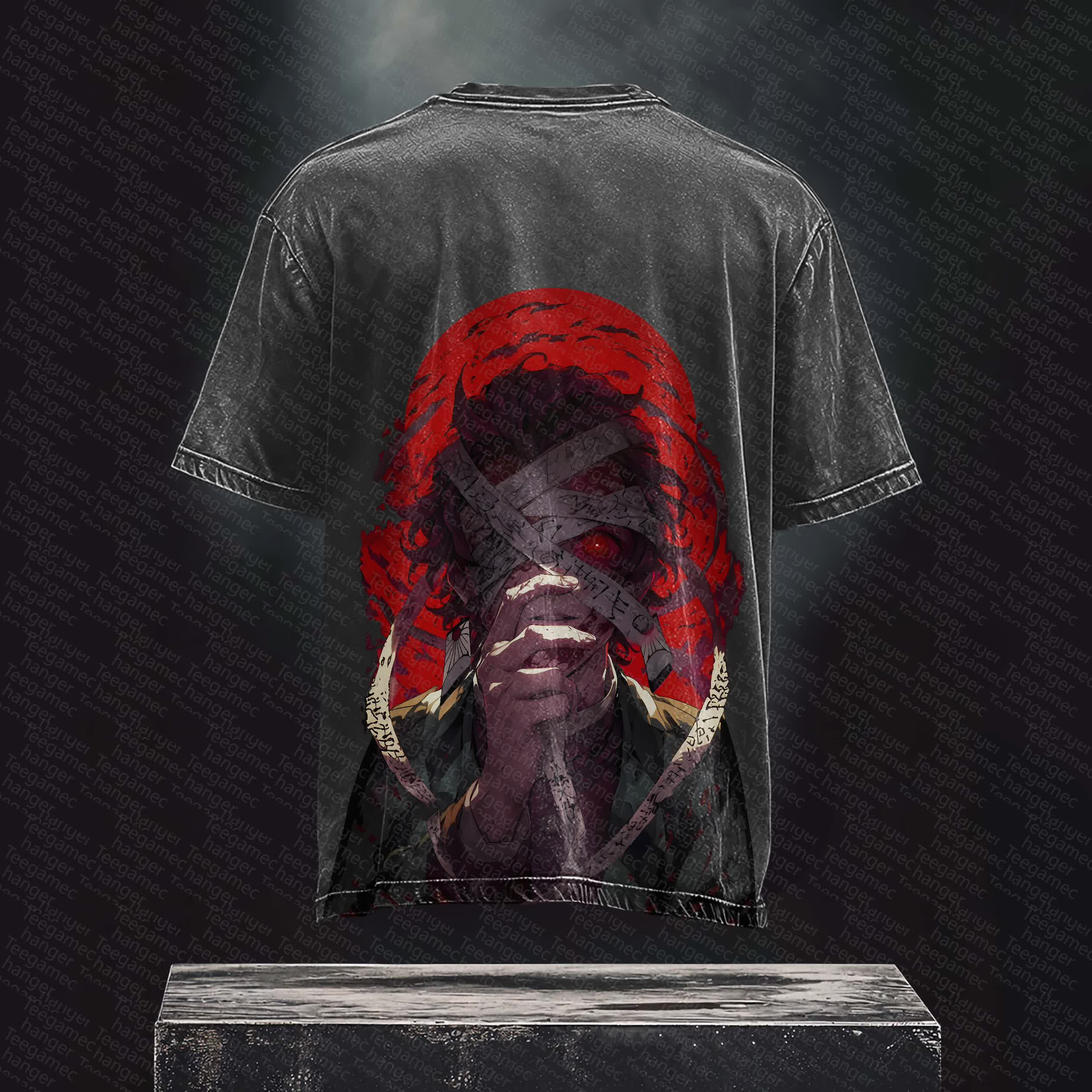 Unisex Anime Inspired Vintage T-Shirt丨 Demon Slayer