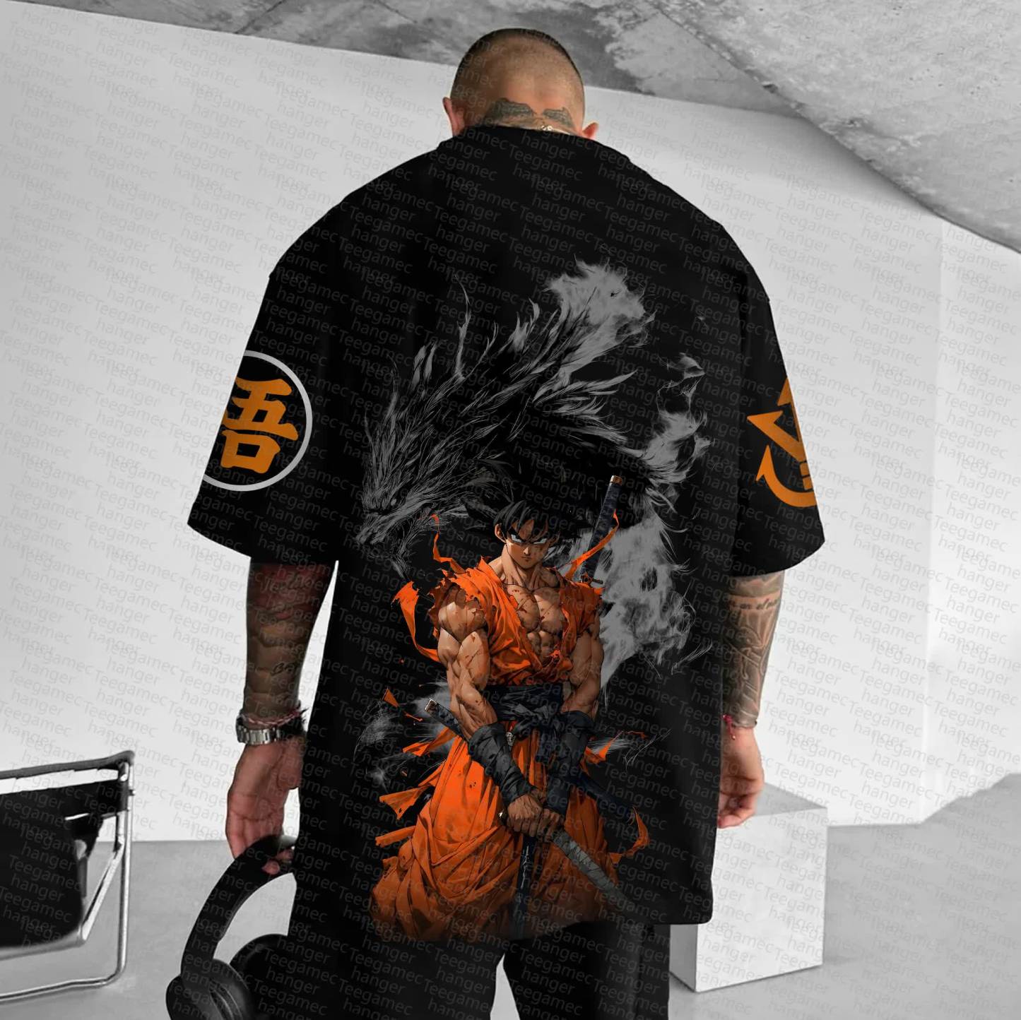 Unisex Anime Inspired Vintage T-Shirt
