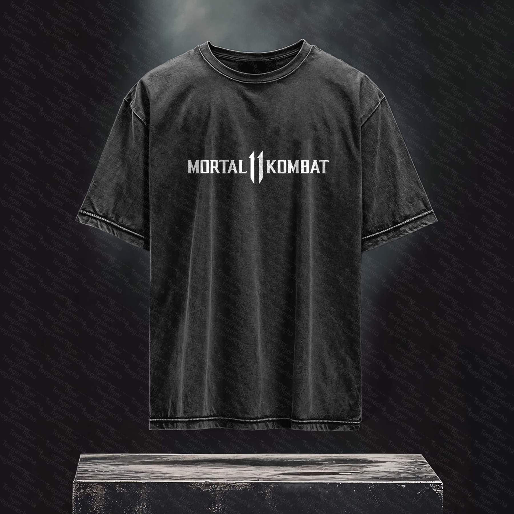 Unisex Anime Inspired Vintage Washed T-Shirt丨 Mortal Kombat