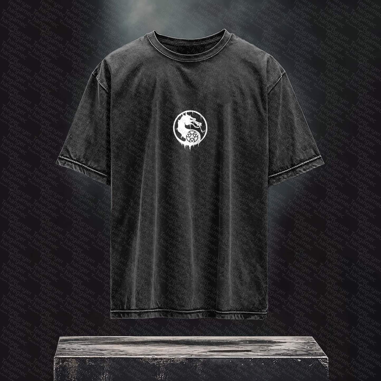 Unisex  Inspired Vintage Washed T-Shirt丨 Mortal Kombat
