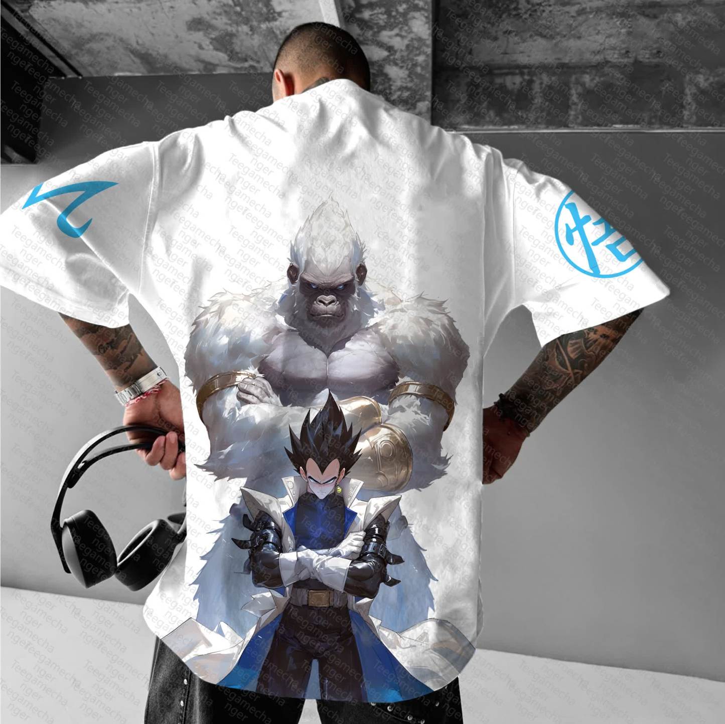 Unisex Anime Inspired Vintage T-Shirt