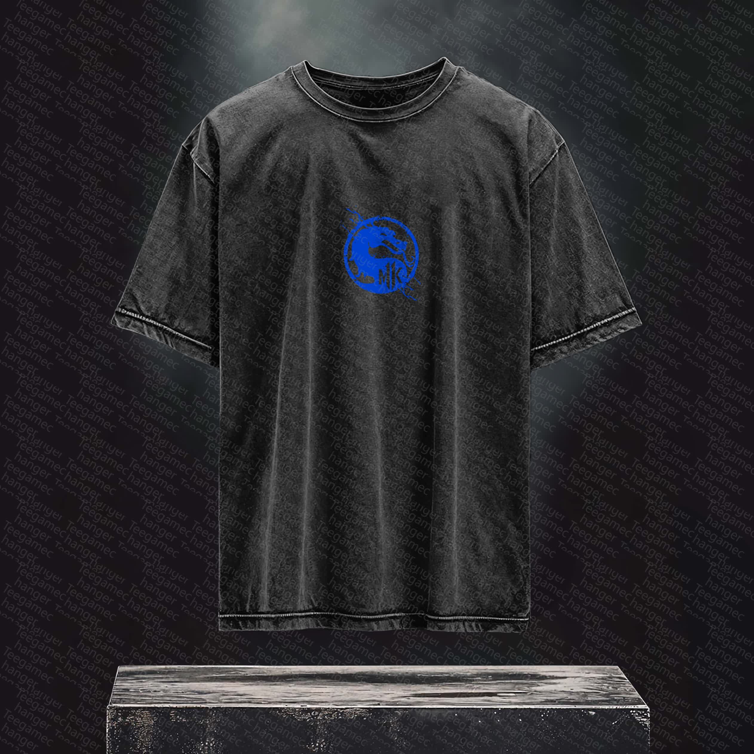 Unisex  Inspired Vintage Washed T-Shirt丨 Mortal Kombat