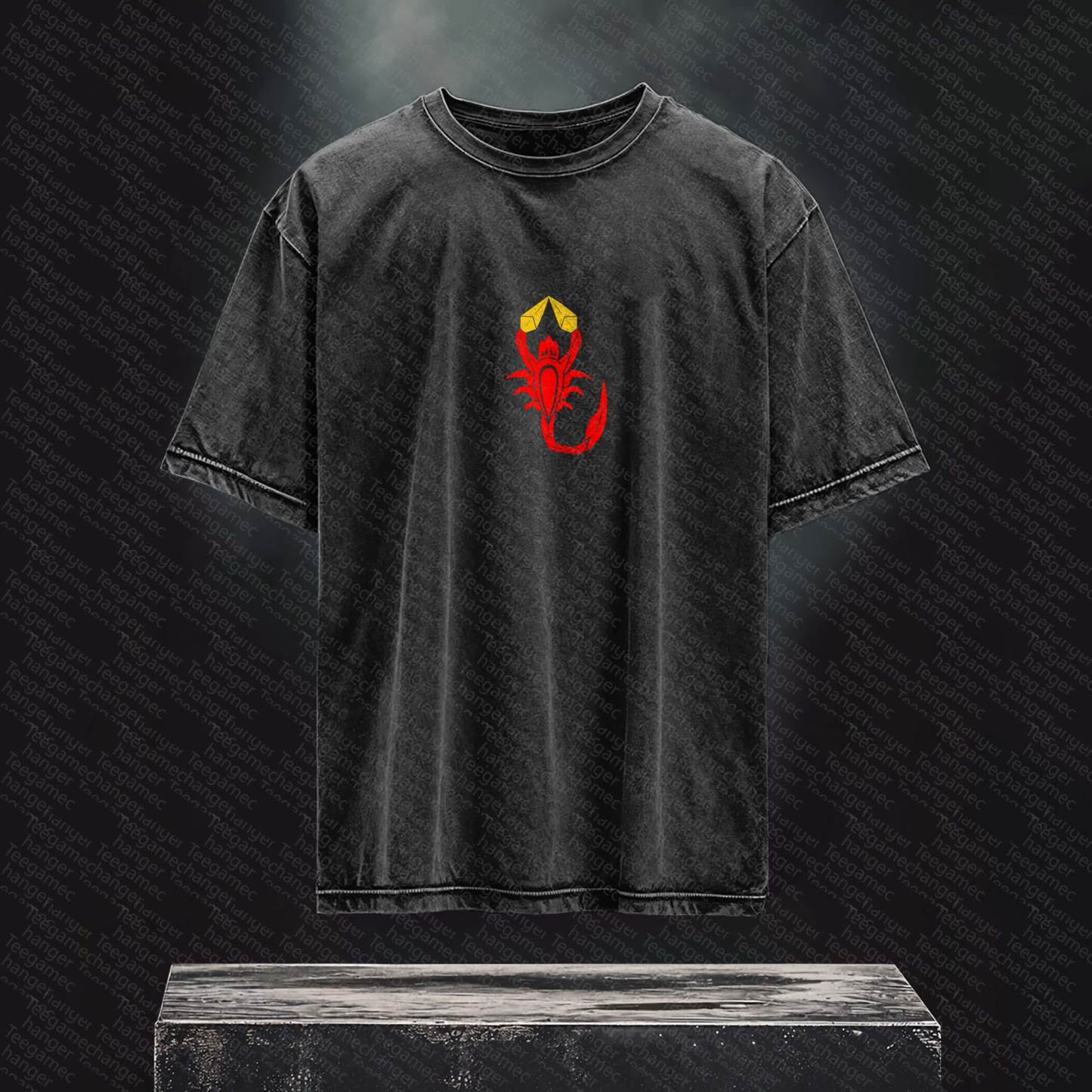 Unisex  Inspired Vintage Washed T-Shirt丨 Mortal Kombat