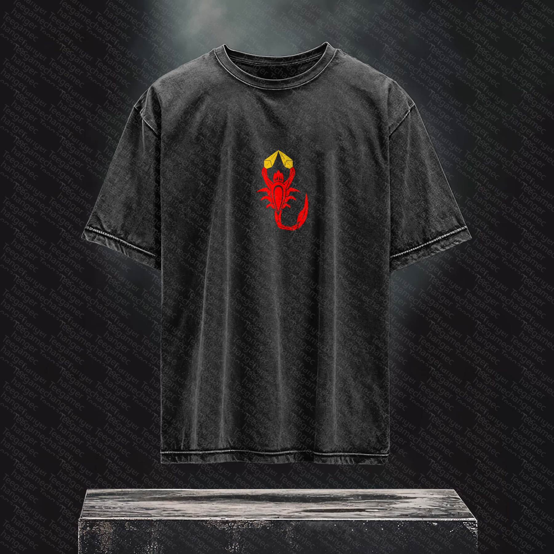 Unisex  Inspired Vintage Washed T-Shirt丨 Mortal Kombat