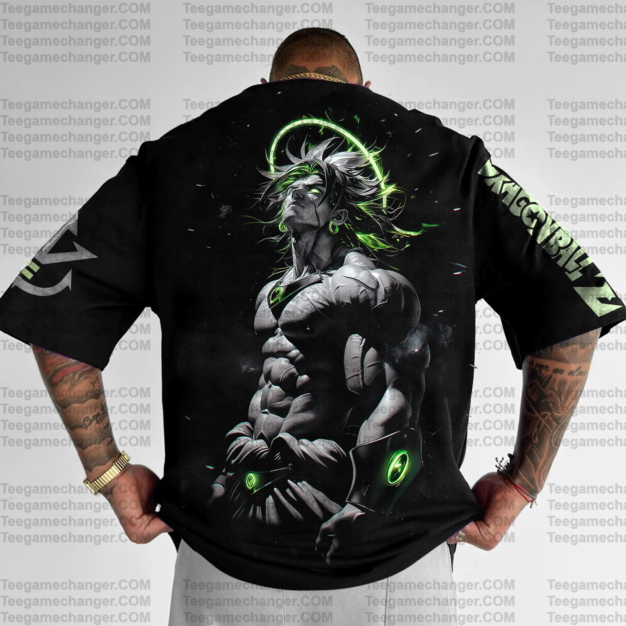 Unisex Anime Inspired Vintage T-Shirt丨DragonBall-Brolly