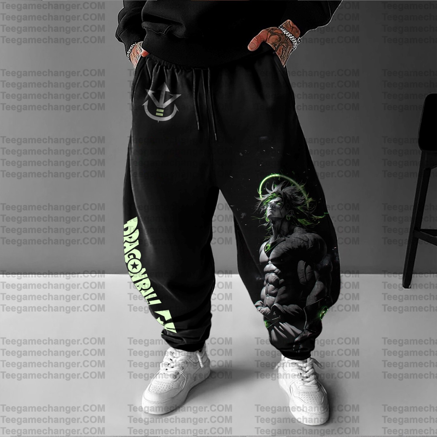 Unisex Anime Inspired Vintage Pants丨Demon Slayer X Pokémon