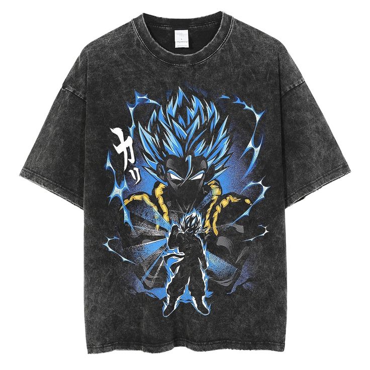 Dragon Ball Son Gohan Anime Oversize Washed Tee