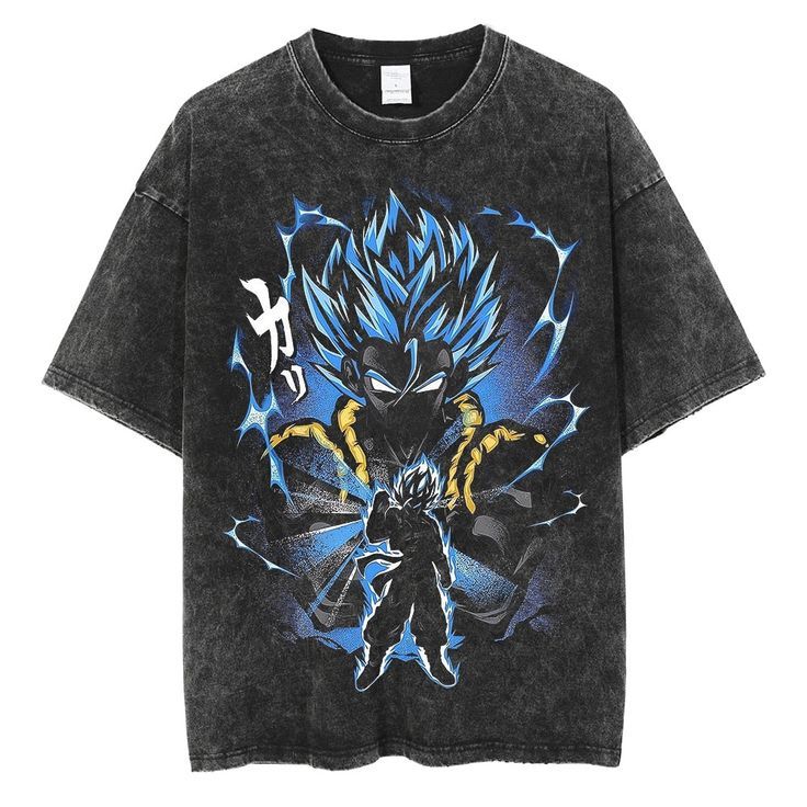 Dragon Ball Son Gohan Anime Oversize Washed Tee