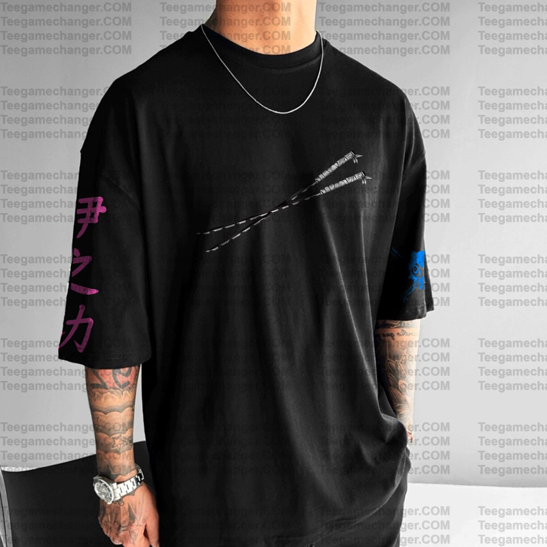 Unisex  " Demon slayer " Anime Inspired Vintage T-Shirt