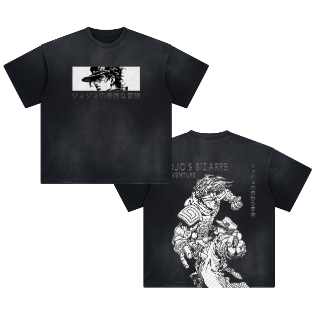 Unisex Vintage Tee丨JoJo's Bizarre Adventure