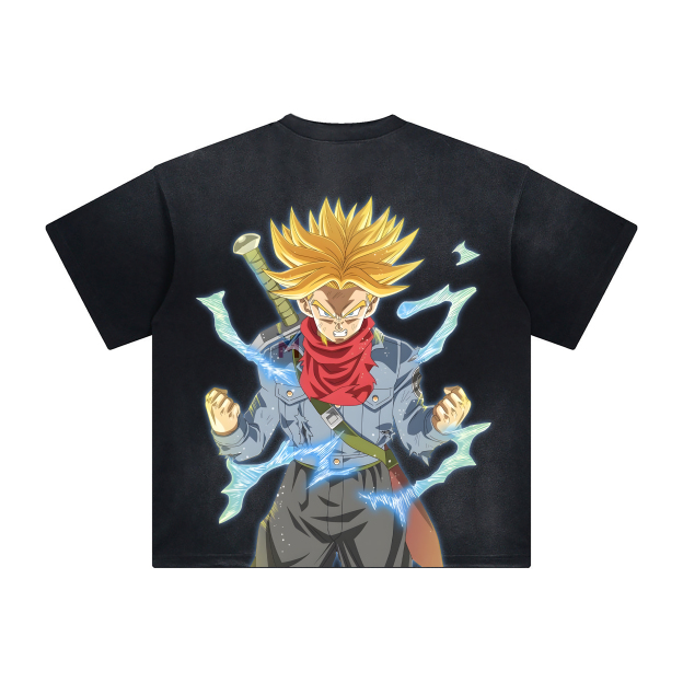Unisex Fit Washed T-Shirt  Dragon Ball TEE