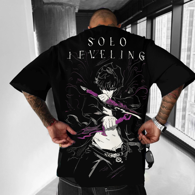 Unisex Anime Inspired Vintage T-Shirt