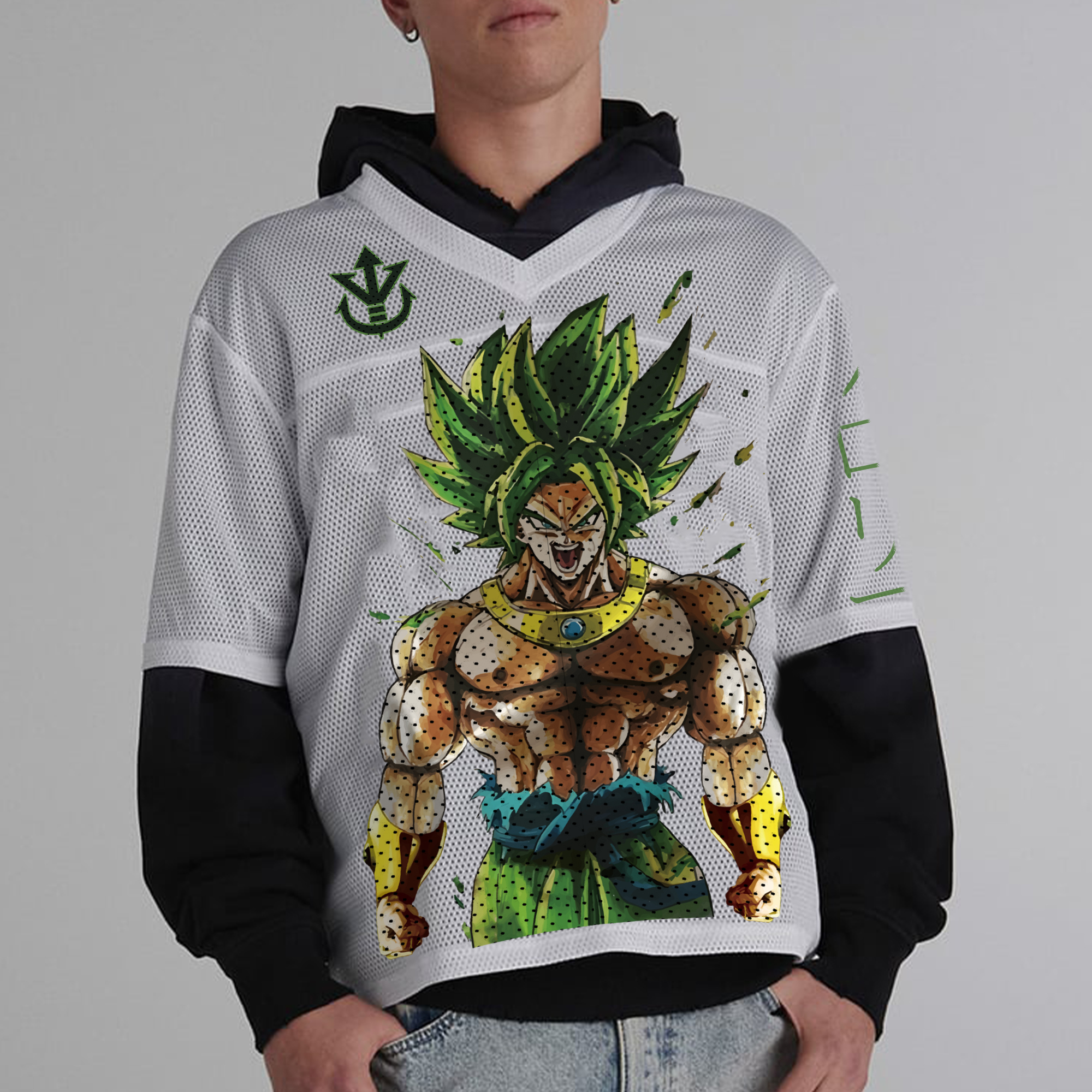 Unisex  “DRAGON BALL” Anime Style Retro I Mesh T-Shirt