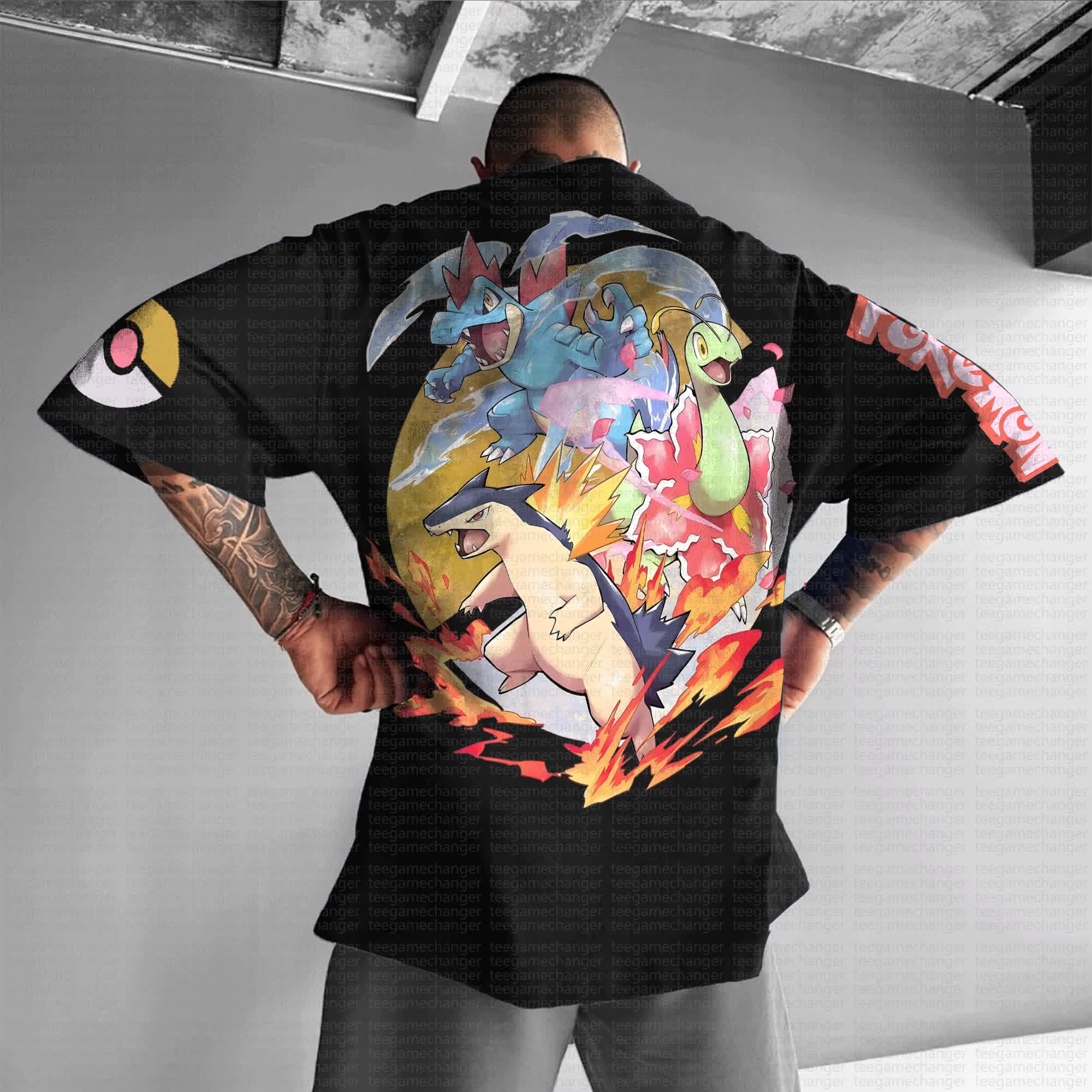 Unisex  "Pokémon" Anime Inspired Vintage T-Shirt