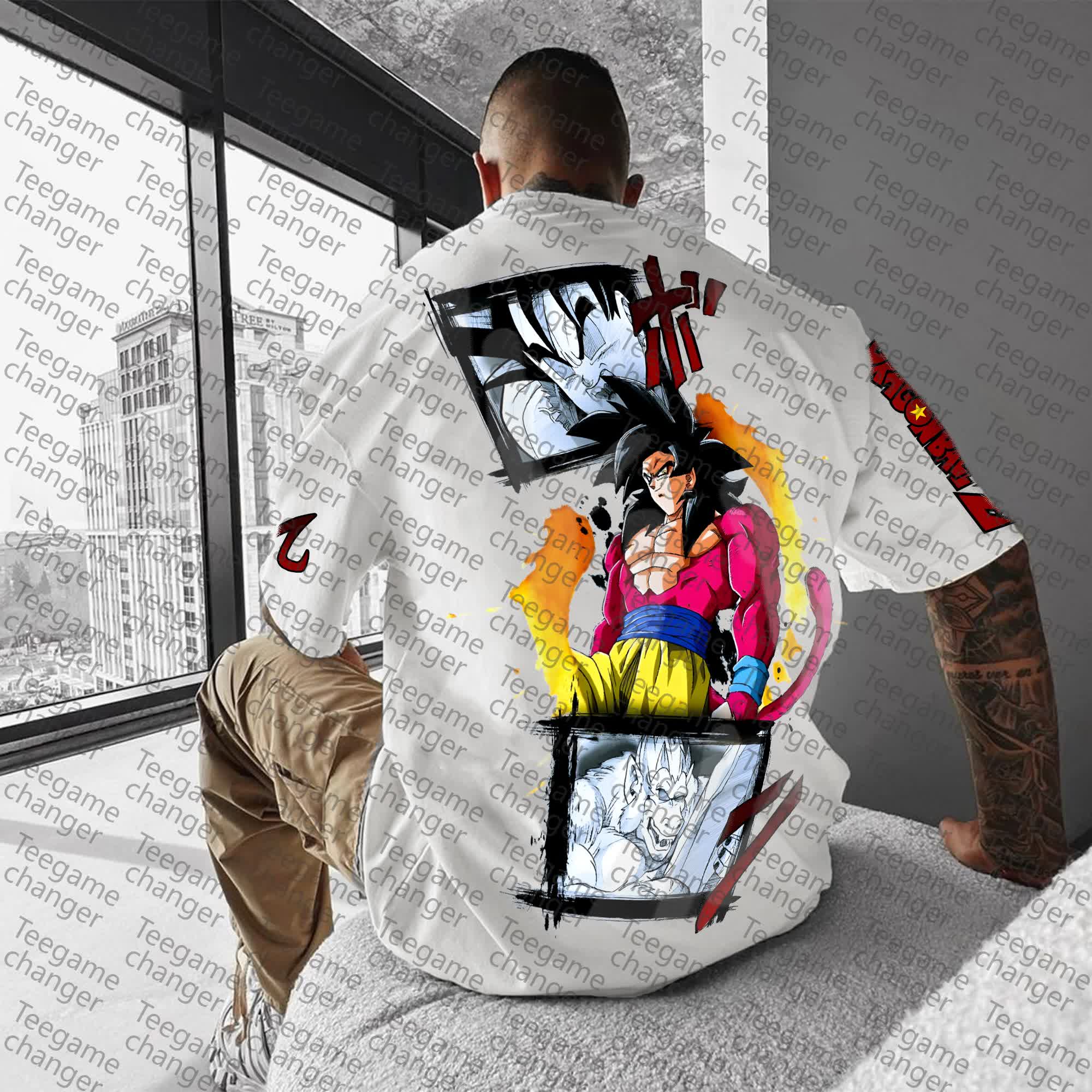 Unisex Anime“Dragon Ball” Graphic Streetwear Vintage Hoodie