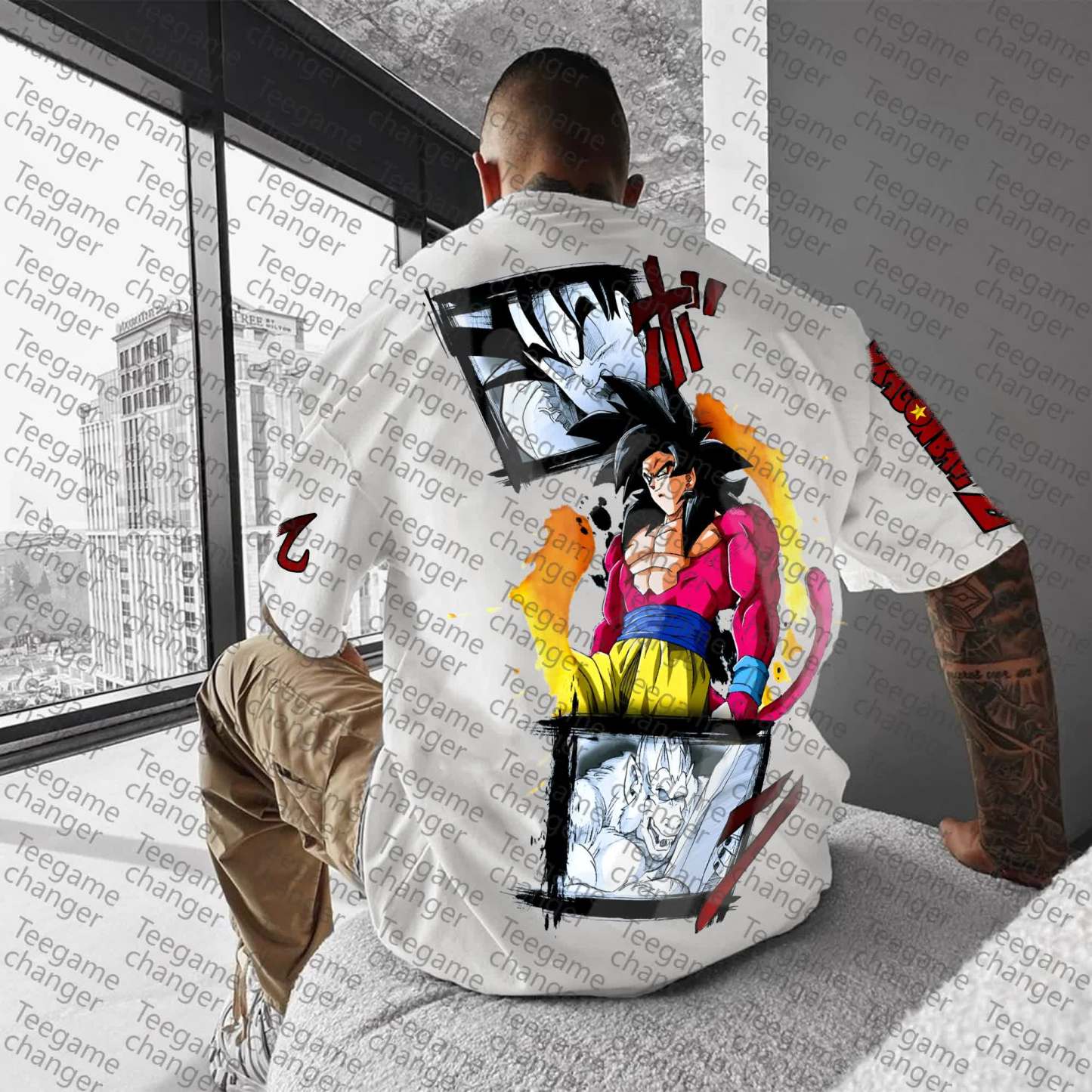 Unisex Anime“Dragon Ball” Graphic Streetwear Vintage Hoodie