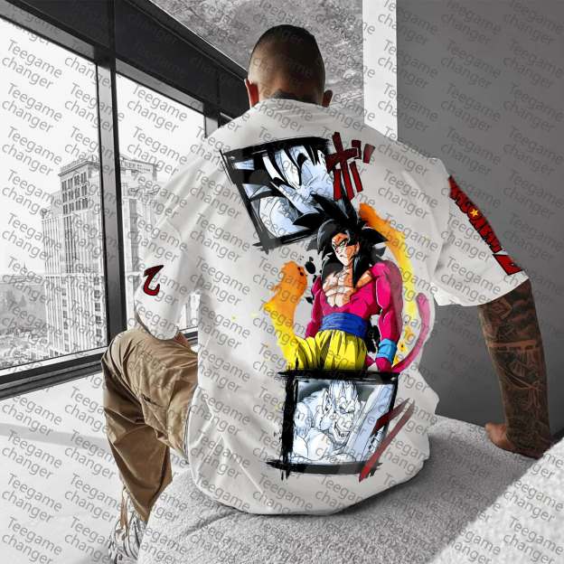 Unisex Anime“Dragon Ball” Graphic Streetwear Vintage Hoodie