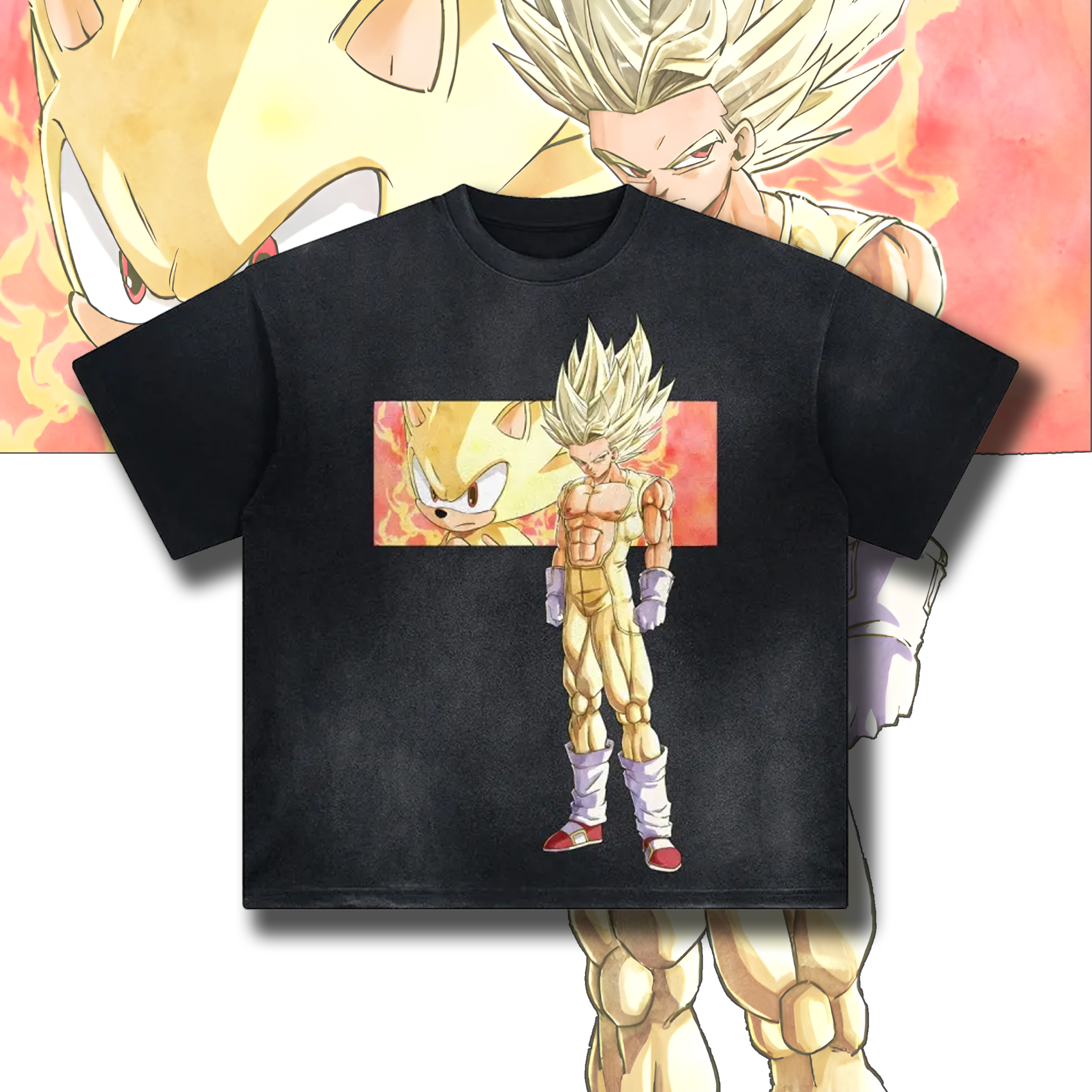 Unisex Anime Inspired Vintage T-Shirt