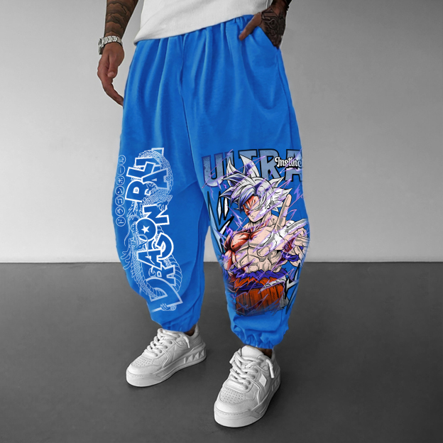 Unisex Casual Anime Streetwear Pants