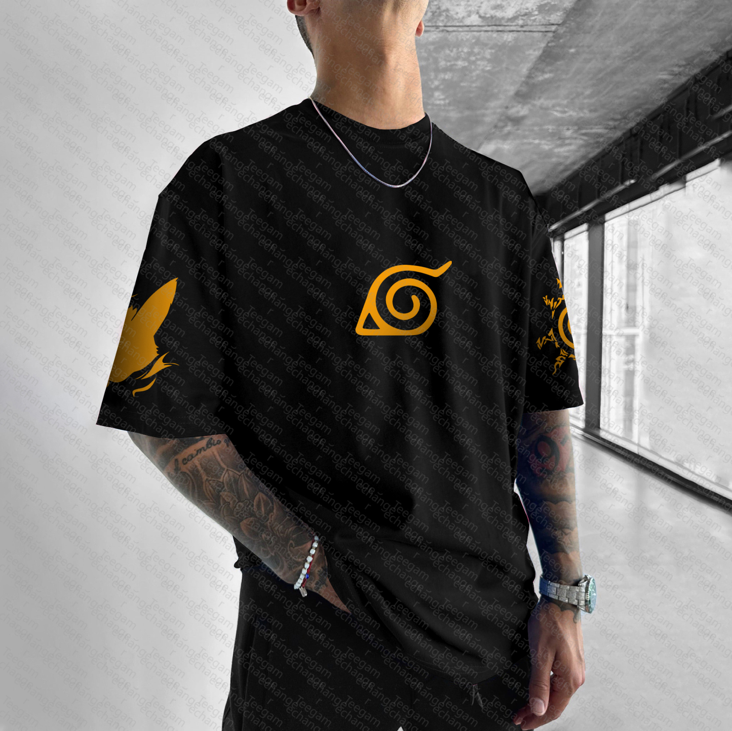 Unisex Anime Inspired Vintage T-Shirt