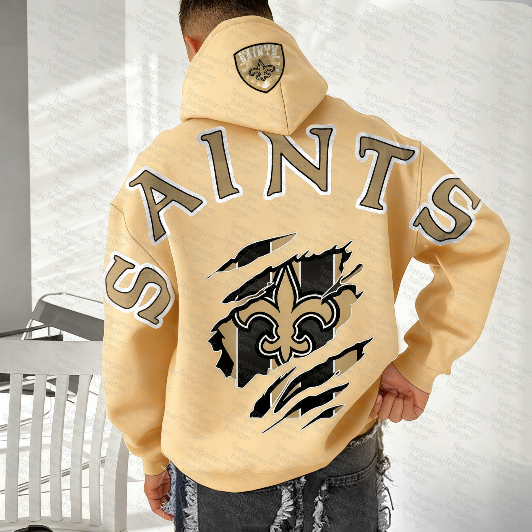 Unisex Graphic Streetwear Vintage Plush Hoodie