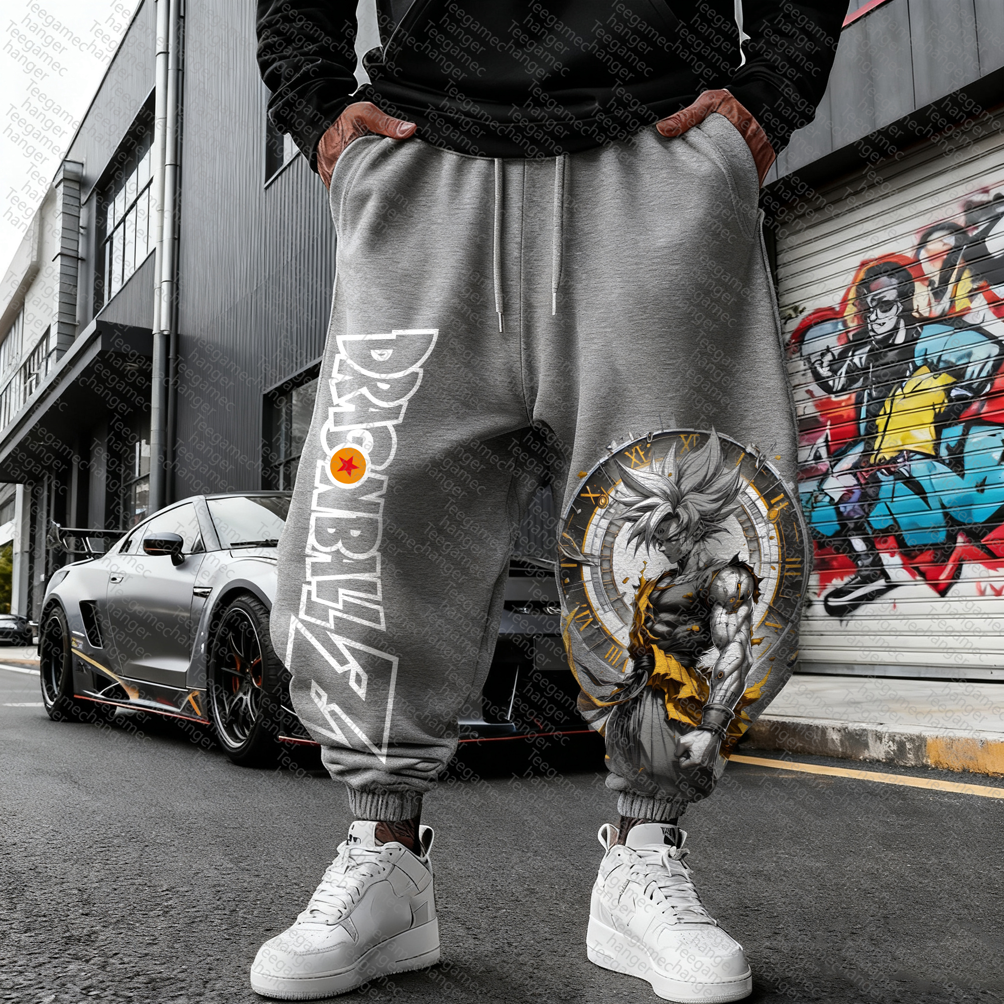 Unisex  Casual  Streetwear Plush Pants