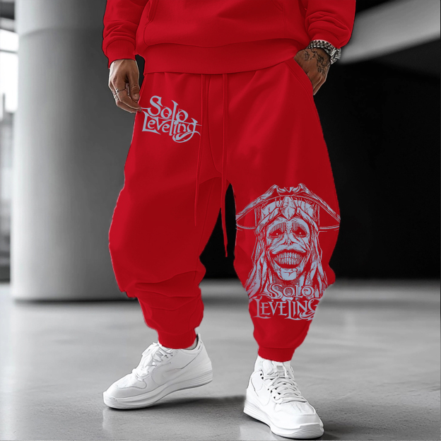 Unisex Casual Anime Streetwear Pants