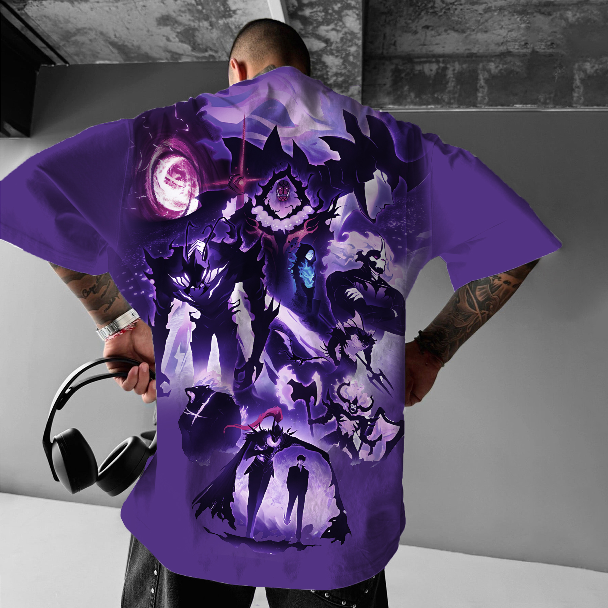 Unisex Anime Inspired Vintage T-Shirt