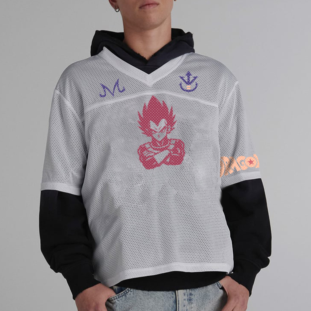 Unisex  “DRAGON BALL” Anime Style Retro I Mesh T-Shirt