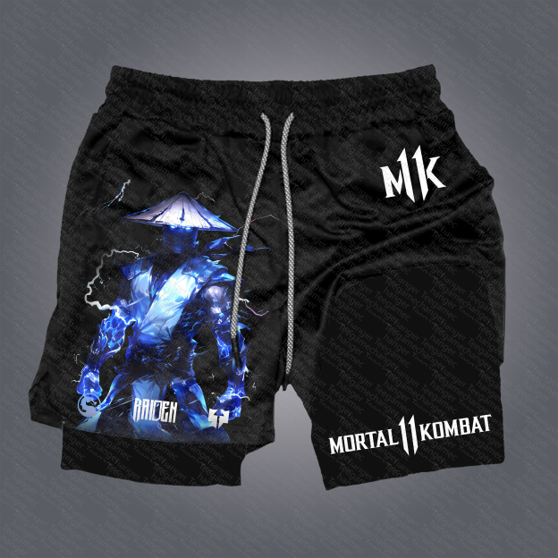 Unisex  “Mortal Kombat” Casual   Streetwear Shorts