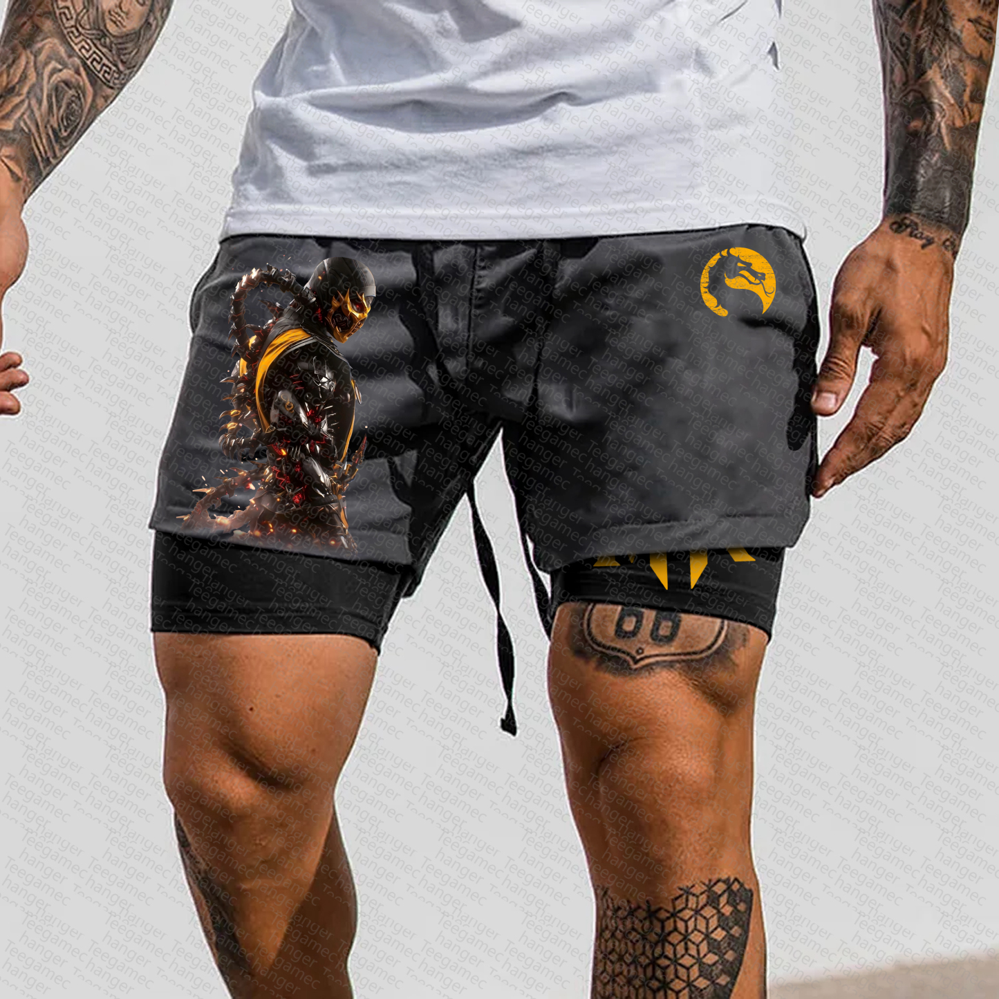 Unisex  “Mortal Kombat” Casual  Streetwear Shorts