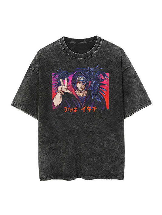 Itachi Sharingan Mastery Vintage Tee-Teegamechanger