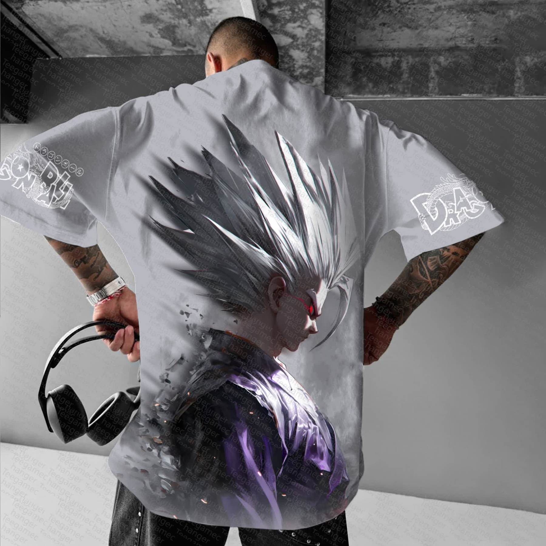 Unisex Anime Inspired Vintage T-Shirt