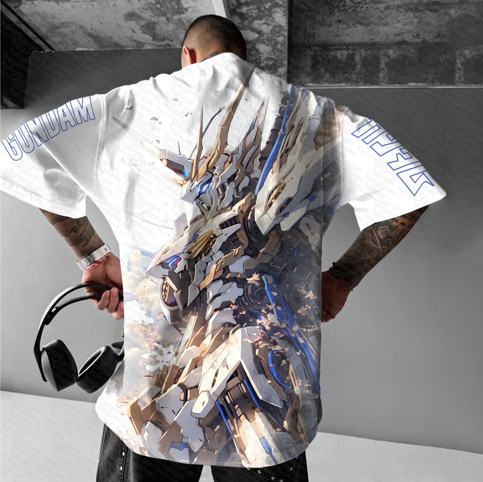 Unisex  "Gundam Series" Anime Inspired Vintage T-Shirt