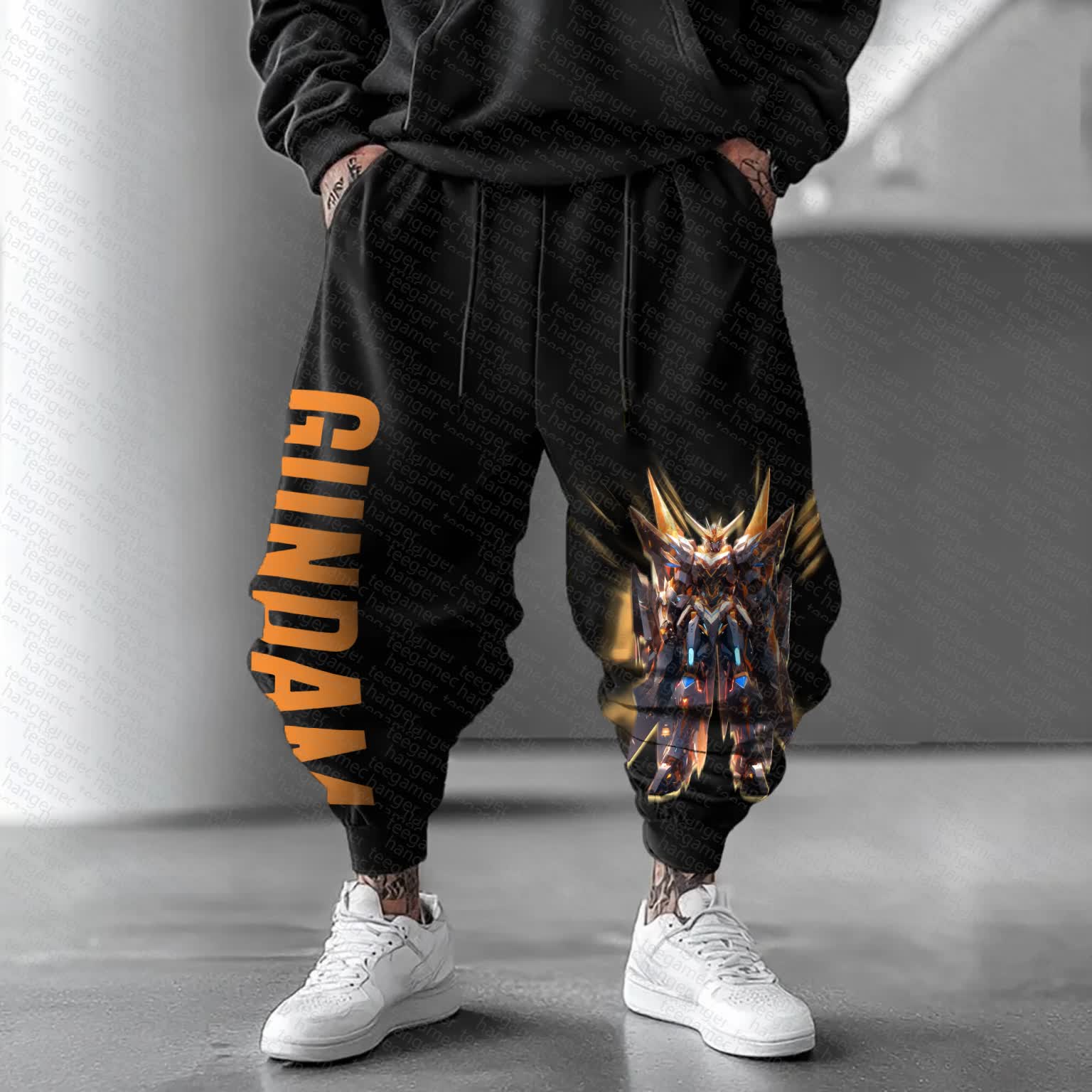 Unisex  “Gundam Series” Casual Anime Streetwear Pants