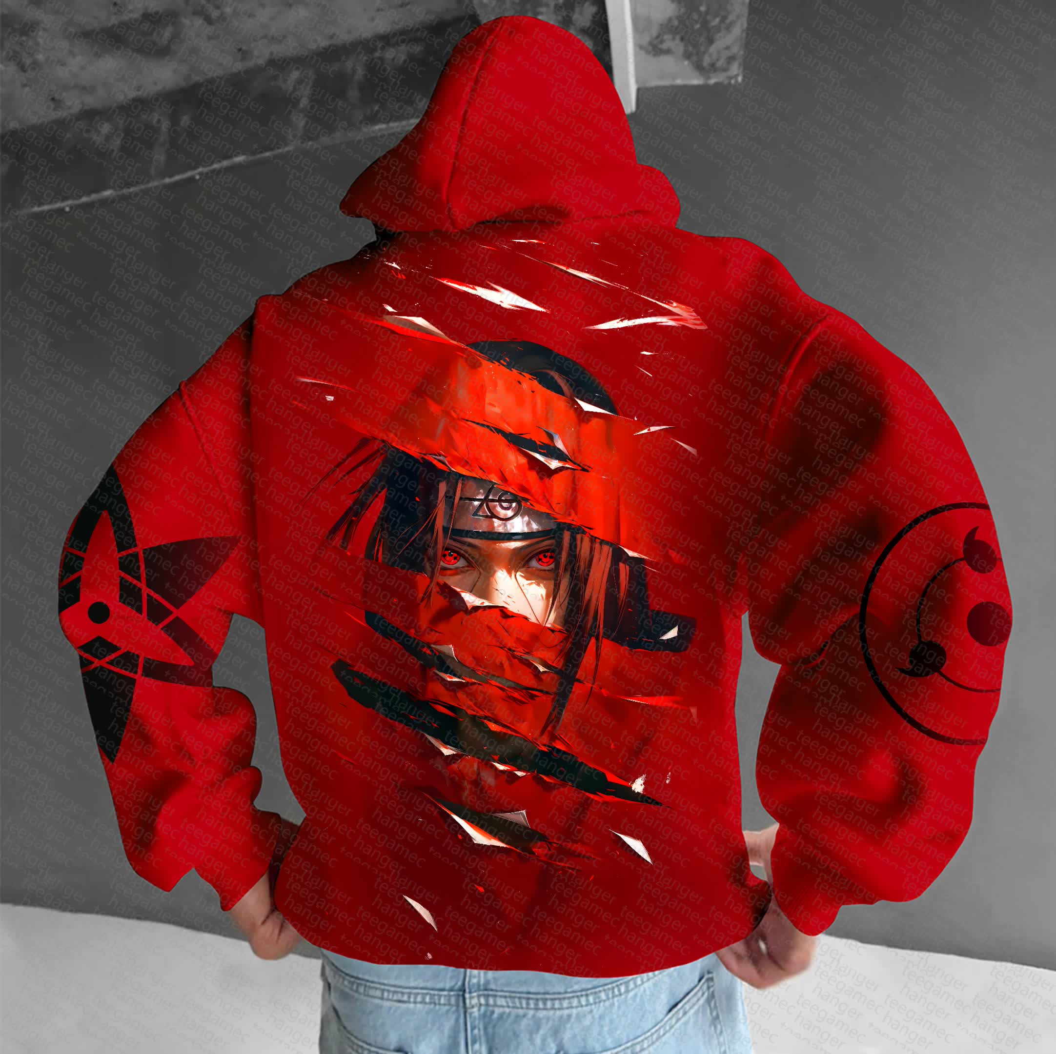 Unisex “NARUTO” Anime Graphic Streetwear Vintage Hoodie