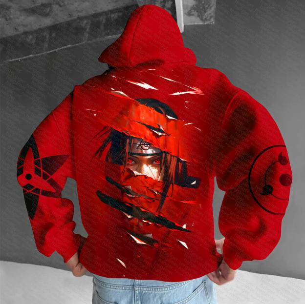 Unisex “NARUTO” Anime Graphic Streetwear Vintage Hoodie