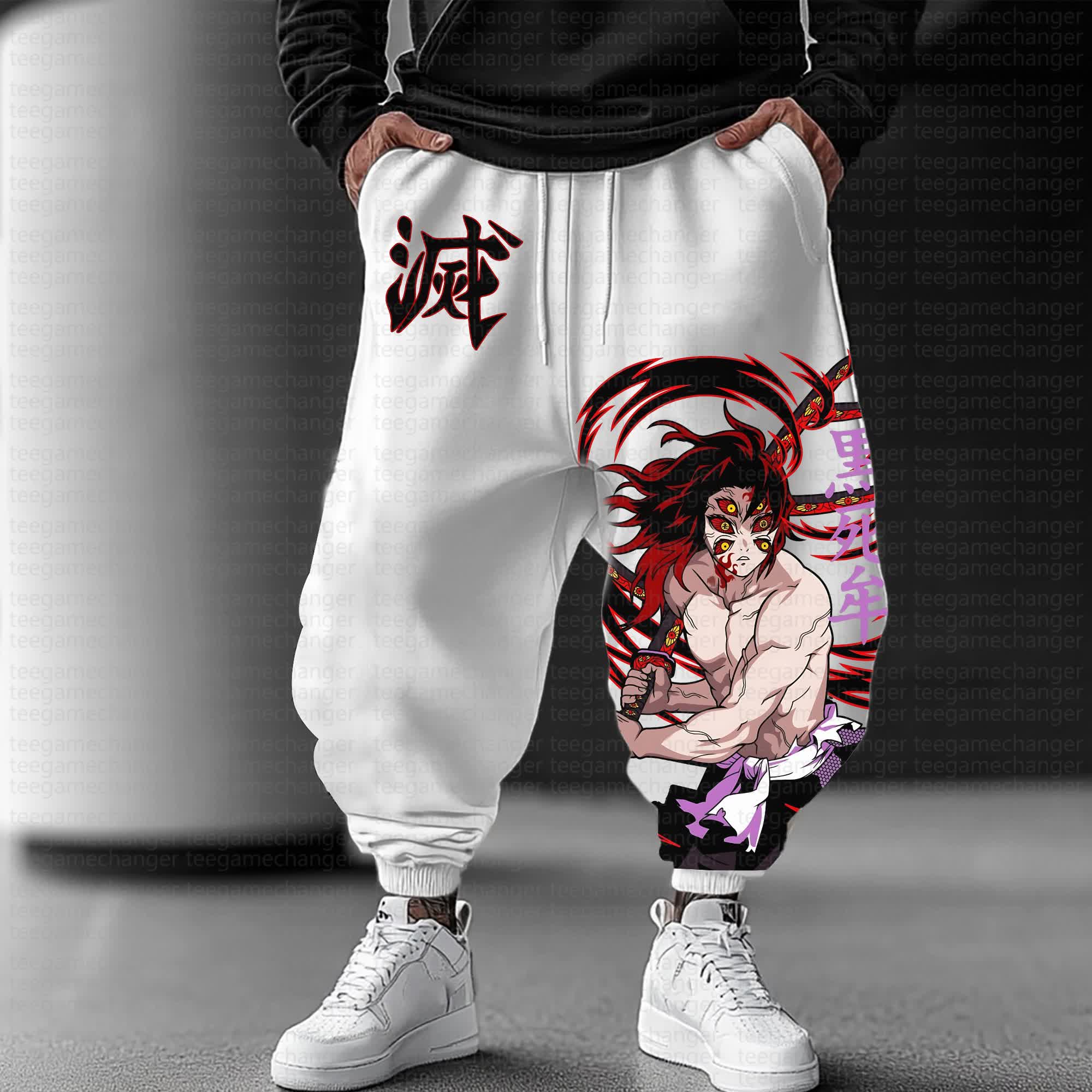 Unisex Anime Inspired Vintage Pants丨Demon Slayer
